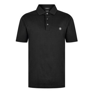Boss Mens Parris Monogram Polo Shirt / Black